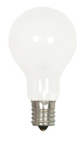 40 Watt E17 A15 120V Incandescent 2700k Light Bulb by Satco
