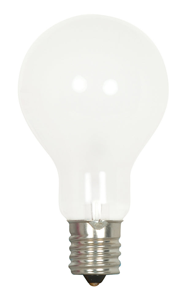 40 Watt E17 A15 120V Incandescent 2700k Light Bulb by Satco