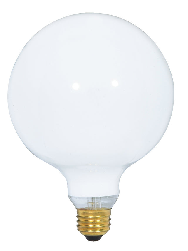 Globe 25 Watt E26 G40 120.00V Incandescent 2700k Light Bulb by Satco