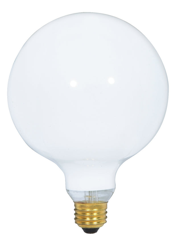 Globe 60 Watt E26 G40 120.00V Incandescent 2700k Light Bulb by Satco