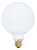 Globe 60 Watt E26 G40 120V Incandescent 2700k Light Bulb by Satco