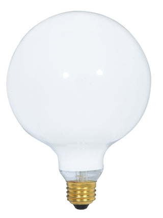 Globe 150 Watt E26 G40 120.00V Incandescent 2700k Light Bulb by Satco