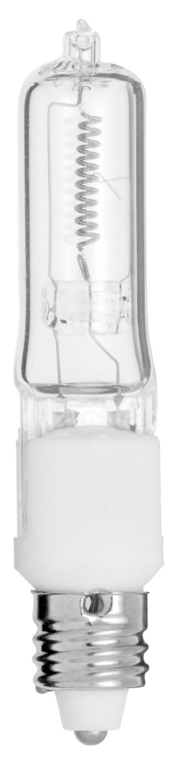 Tubular 100 Watt E11 T4 120.00V Halogen 2900k Light Bulb by Satco