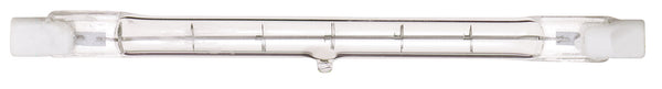 Tubular 100 Watt R7s T3 120.00V Halogen 2900k Light Bulb by Satco