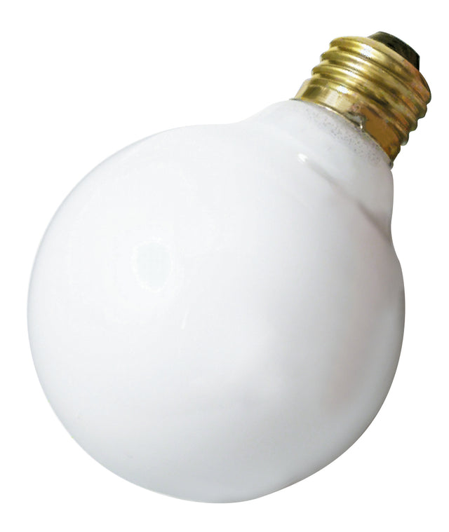 Globe 25 Watt E26 G25 120.00V Incandescent 2700k Light Bulb by Satco