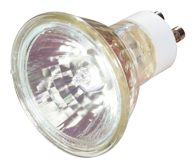35 Watt GU10 MR16 120V Outdoor (Damp)Halogen 2900k Light Bulb by Satco