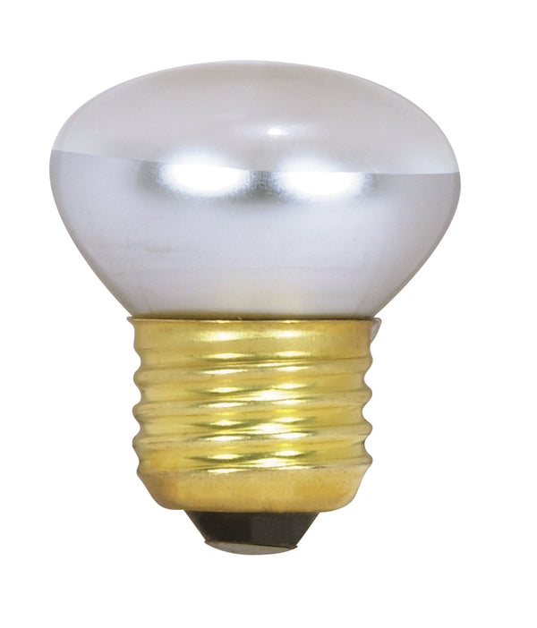 Reflector 25 Watt E26 R14 Stubby 120.00V Incandescent 2700k Light Bulb by Satco