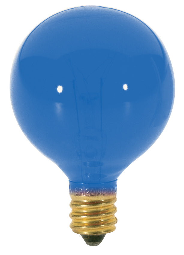 Globe 10 Watt E12 G12.5 120V Incandescent Light Bulb by Satco
