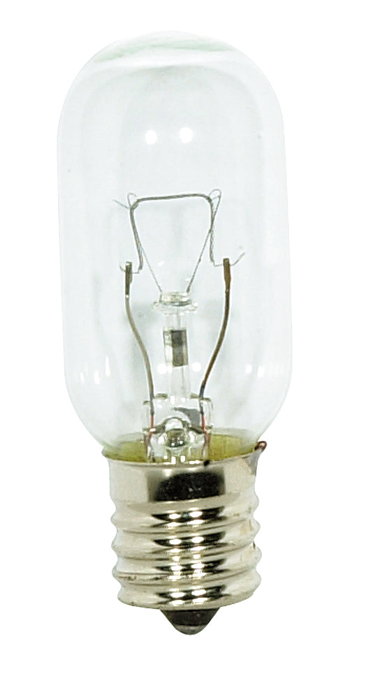 Tubular 40 Watt E17 T8 130.00V Incandescent 2700k Light Bulb by Satco