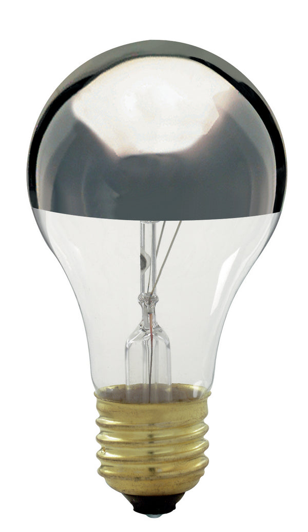 100 Watt E26 A19 130.00V Incandescent 2700k Light Bulb by Satco