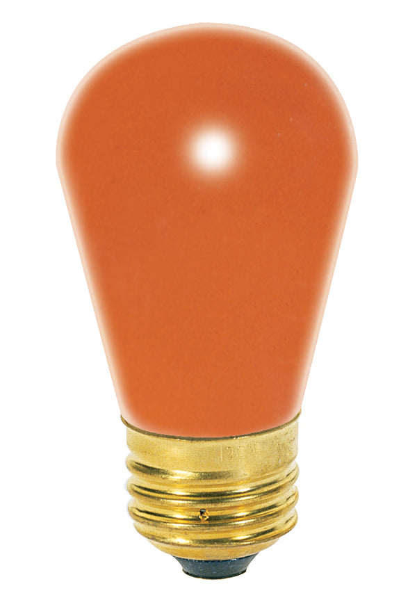 S14 11 Watt E26 S14 130V Incandescent Light Bulb by Satco