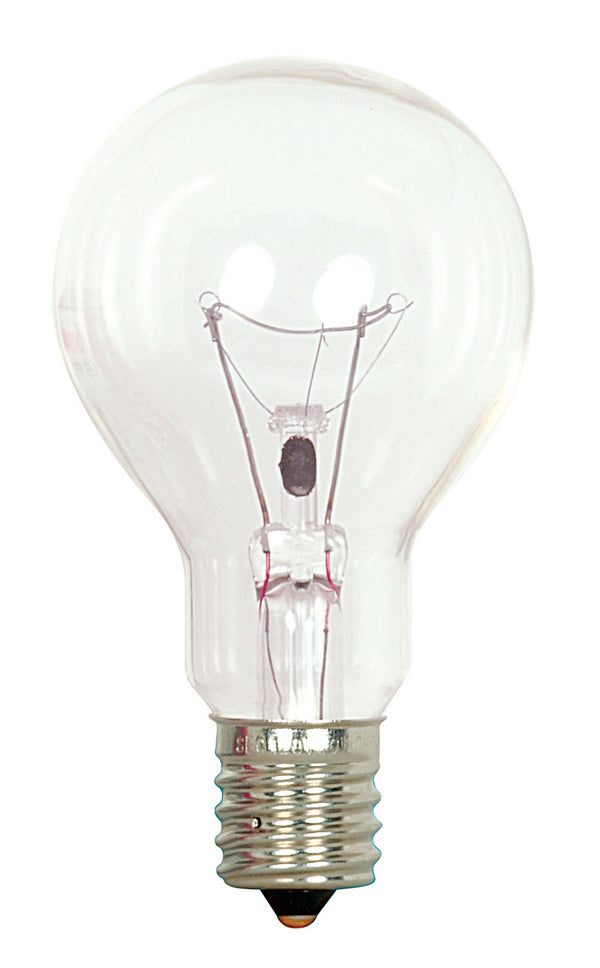 40 Watt E17 A15 130V Incandescent 2700k Light Bulb by Satco