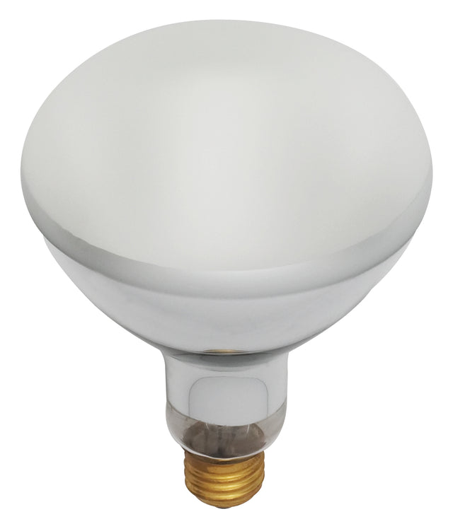 Reflector 500 Watt E26 BR40 130.00V Incandescent 2700k Light Bulb by Satco