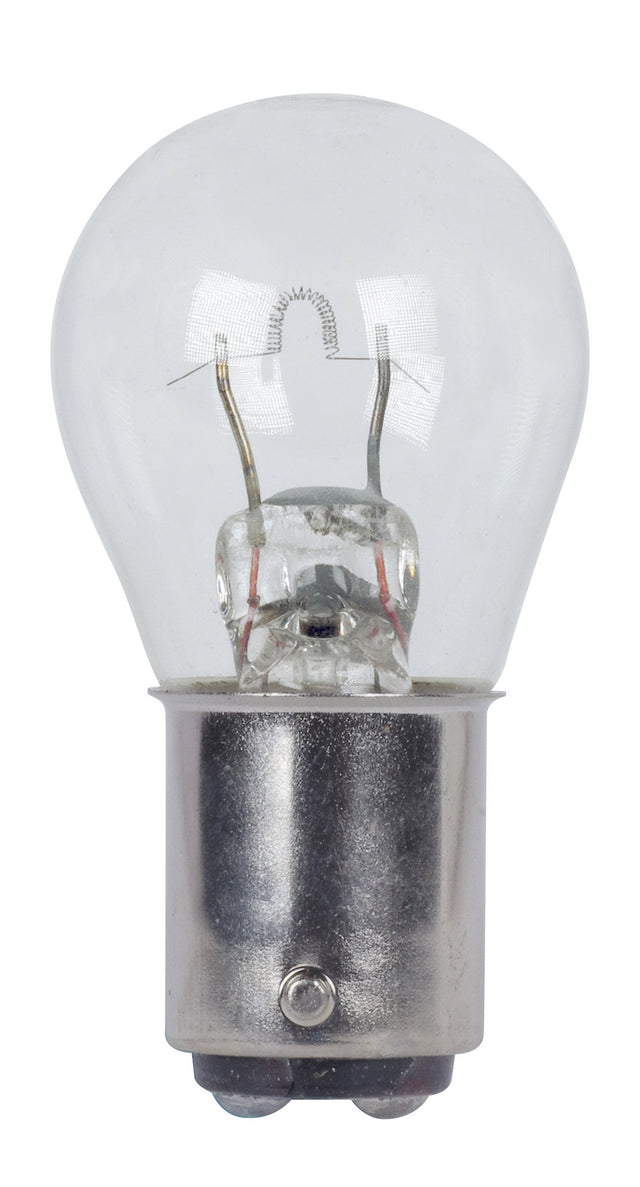 Globe 17 Watt BA15d S8 12.80V Incandescent Light Bulb by Satco