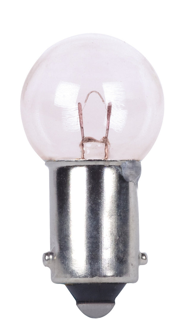 Globe 1 Watt BA9s G3.5 6.30V Incandescent Light Bulb by Satco