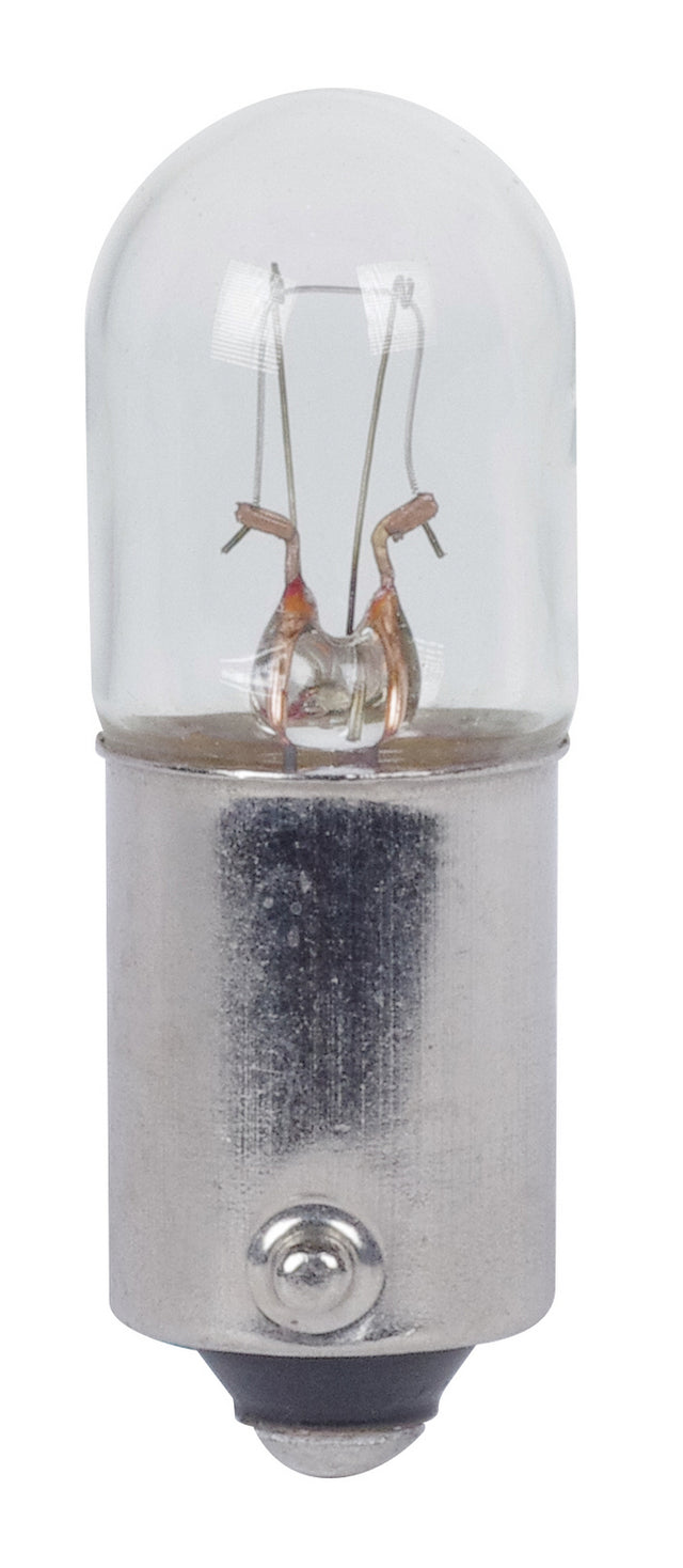 Tubular 4 Watt BA9s T3.25 24.00V Incandescent Light Bulb by Satco