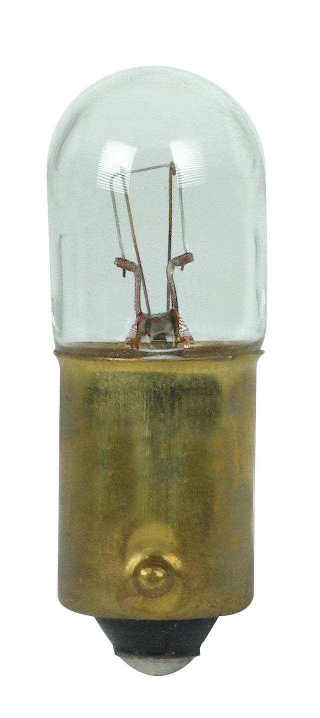 Tubular 1 Watt BA9s T3.25 37.50V Incandescent Light Bulb by Satco