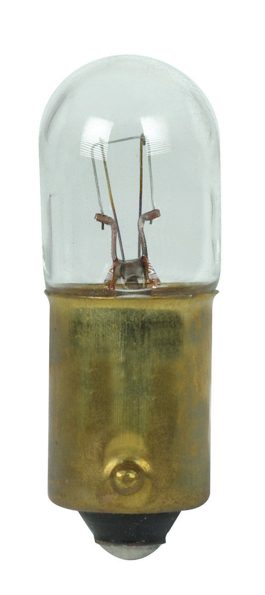Tubular 1 Watt BA9s T3.25 37.5V Incandescent Light Bulb by Satco