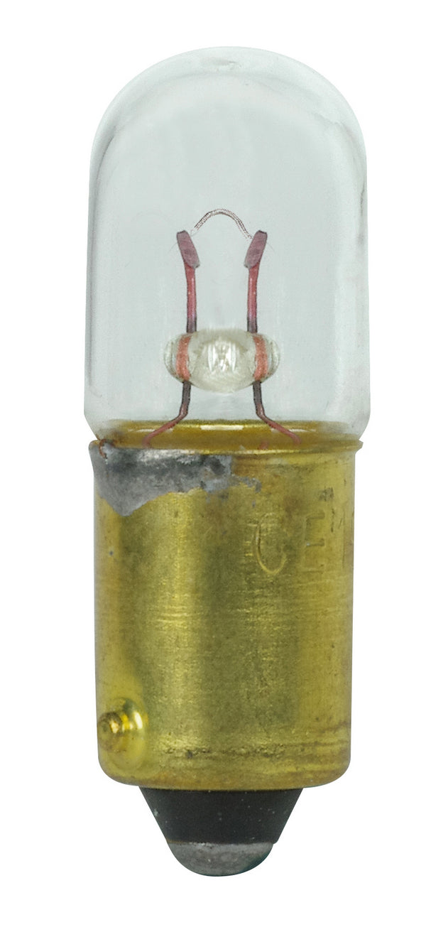 Tubular 0 Watt BA9s T3.25 5.00V Incandescent Light Bulb by Satco