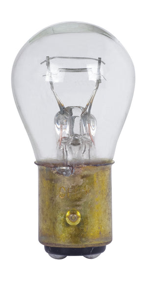 Buy clear-with-clear-glass Globe 28 Watt BAY15d S8 12.80V Incandescent Light Bulb by Satco