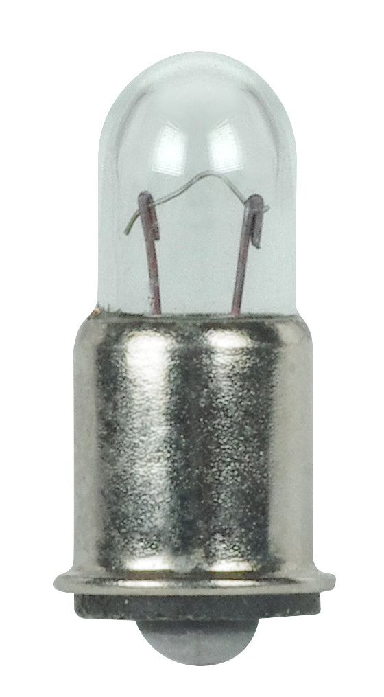Tubular 1 Watt SX6s T1.75 6V Incandescent Light Bulb by Satco