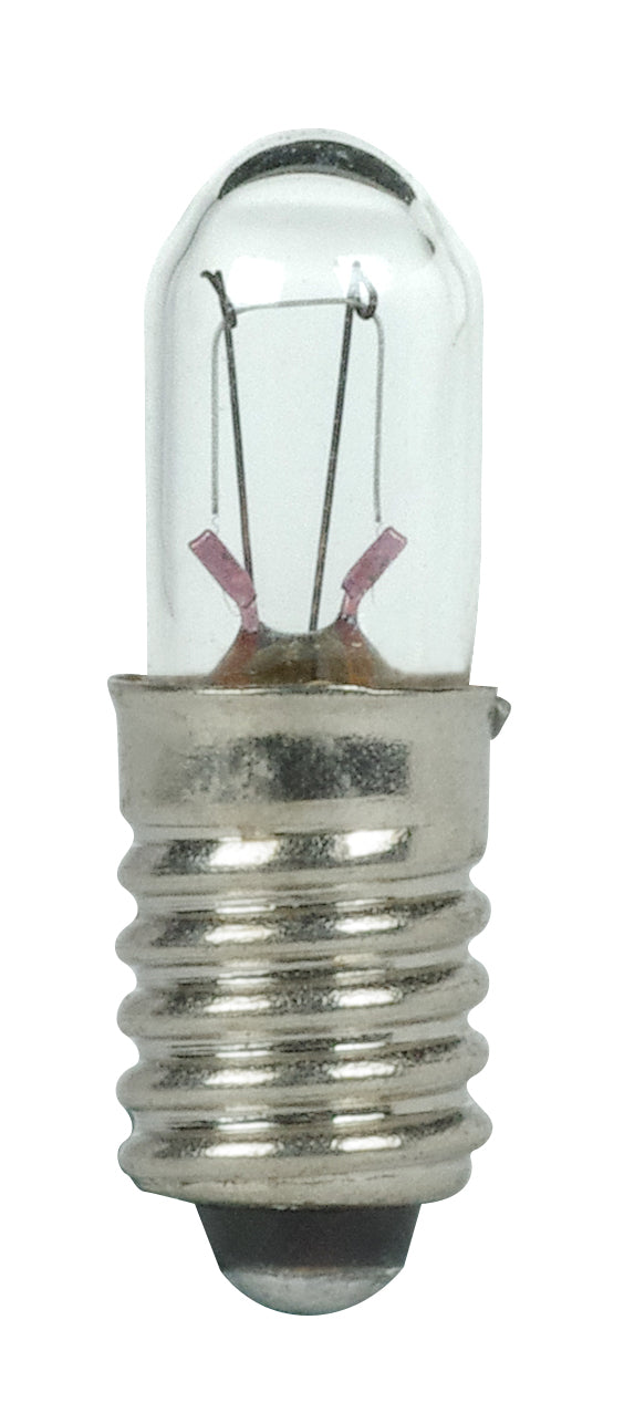 Tubular 1 Watt E5.5 T1.75 28.00V Incandescent Light Bulb by Satco