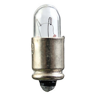 Tubular 1 Watt S5.7s T1.75 28.00V Incandescent Light Bulb by Satco