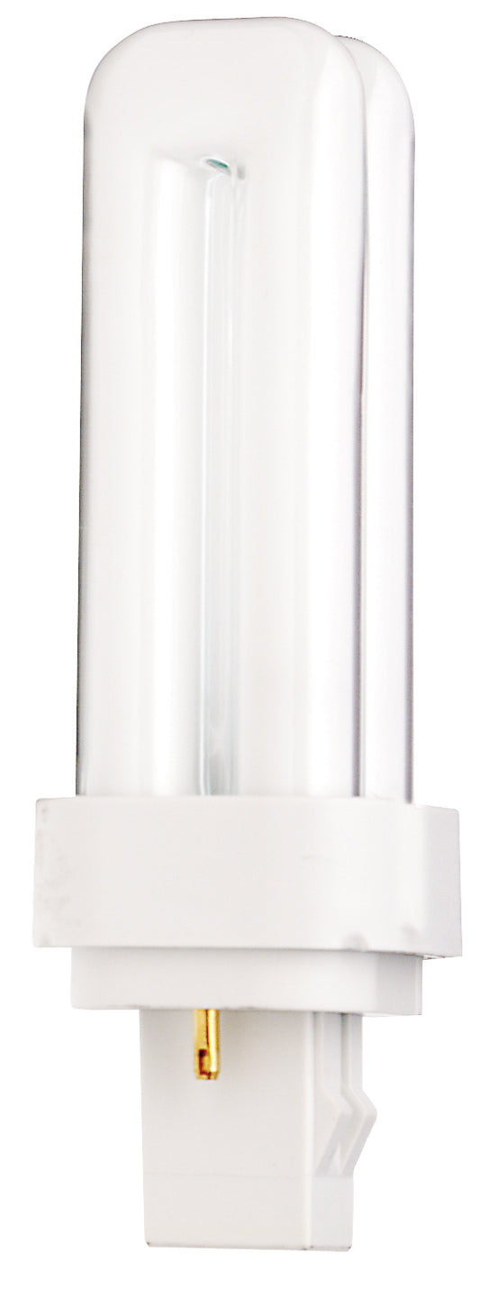 Bi-Pin 13 Watt GX23-2 T4 120V Compact Fluorescent 3500k Light Bulb by Satco