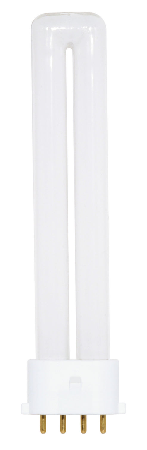 Bi-Pin 9 Watt 2G7 T4 120V Compact Fluorescent 4100k Light Bulb by Satco