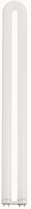 Tubular 31 Watt G13 T8 Fluorescent 3000k Light Bulb by Satco