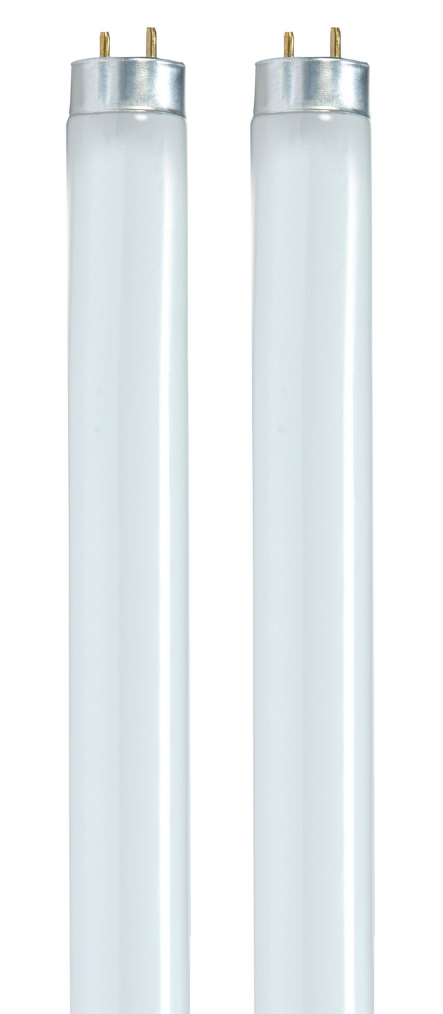 Tubular 32 Watt G13 T8 Fluorescent 3500k Light Bulb by Satco