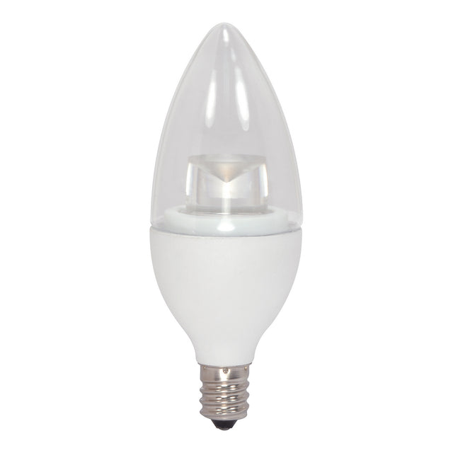 Torpedo 4 Watt E12 B11 120.00V LED 3000k Light Bulb by Satco