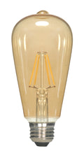 Antique 4 Watt E26 ST19 120.00V LED 2000k Light Bulb by Satco