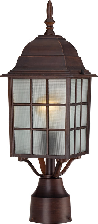Buy rustic-bronze-with-frost-glass Outdoor (Wet) Lantern by Nuvo Lighting