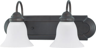 Buy mahogany-bronze-with-frost-glass Vanity by Nuvo Lighting