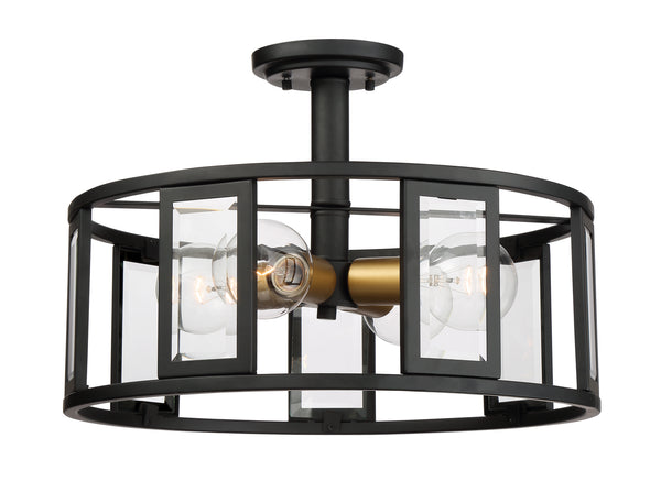 Payne Semi-Flush Mount Ceiling Light by Nuvo Lighting