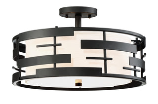 Lansing Semi-Flush Mount Ceiling Light by Nuvo Lighting