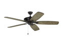 Colony Outdoor (Damp) Ceiling Fan (Light Kit Available) by Generation Lighting