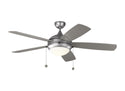 Discus Outdoor (Wet) Ceiling Fan with Light by Generation Lighting