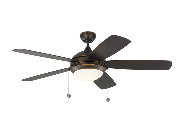 Discus Outdoor (Wet) Ceiling Fan with Light by Generation Lighting