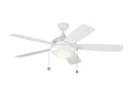 Discus Outdoor (Wet) Ceiling Fan with Light by Generation Lighting