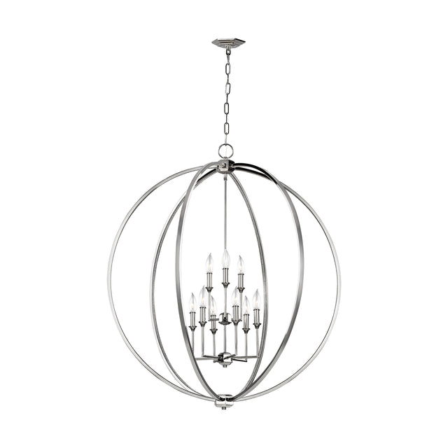 Corinne Outdoor (Damp) Chandelier by Visual Comfort Studio