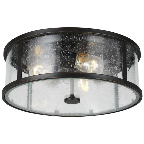 Dakota Outdoor (Damp) Flush Mount Ceiling Light by Generation Lighting