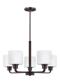 Canfield Outdoor (Damp) Chandelier by Generation Lighting