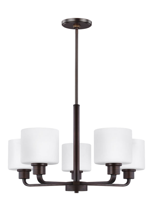 Canfield Outdoor (Damp) Chandelier by Generation Lighting