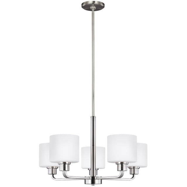 Canfield Outdoor (Damp) Chandelier by Generation Lighting