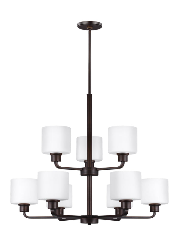 Canfield Outdoor (Damp) Chandelier by Generation Lighting