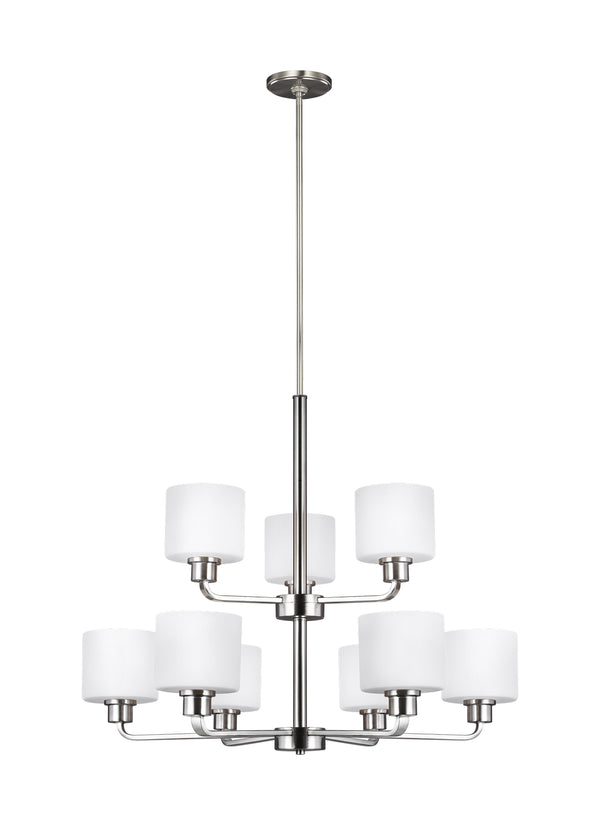 Canfield Outdoor (Damp) Chandelier by Generation Lighting