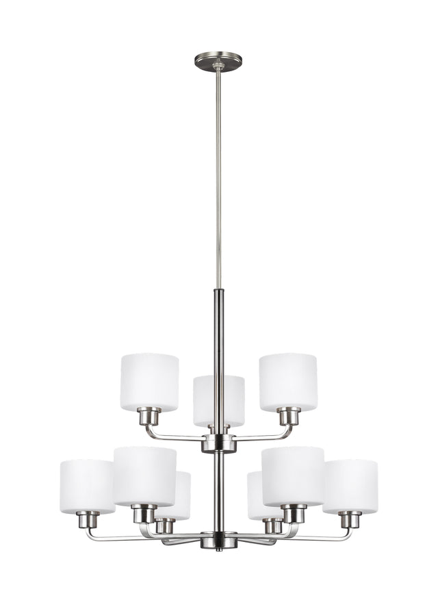 Canfield Outdoor (Damp) Chandelier by Generation Lighting