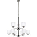 Canfield Outdoor (Damp) Chandelier by Generation Lighting